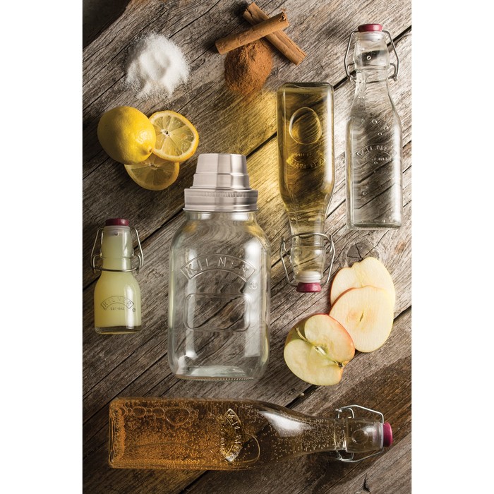 Банка-шейкер для коктейлей Kilner 1 л