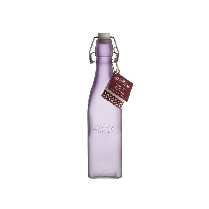 Бутылка Kilner Clip Top, 550 мл, сиреневая