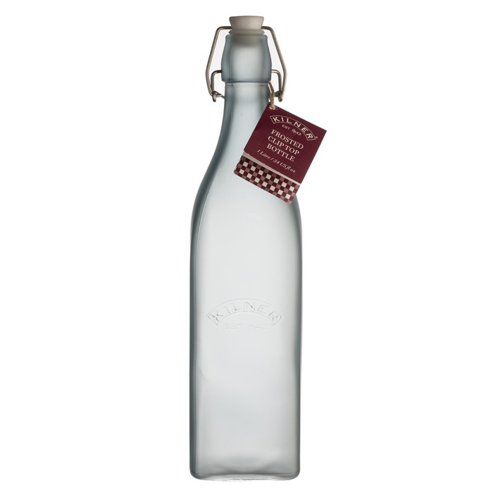 Бутылка Kilner Clip Top, 1 л, голубая