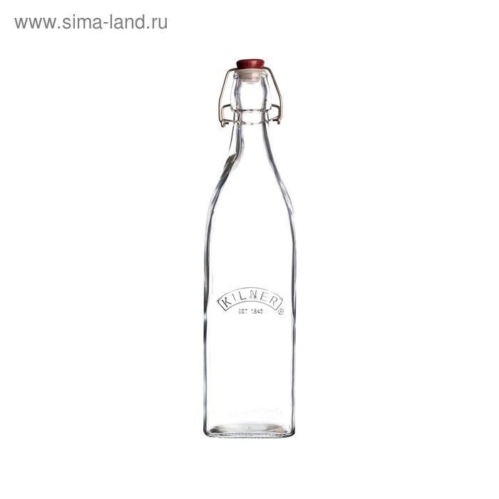 Бутылка Kilner Clip Top, квадратная, 550 мл