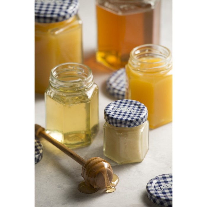 Гранёная банка с крышкой Kilner Twist Top, 110 мл