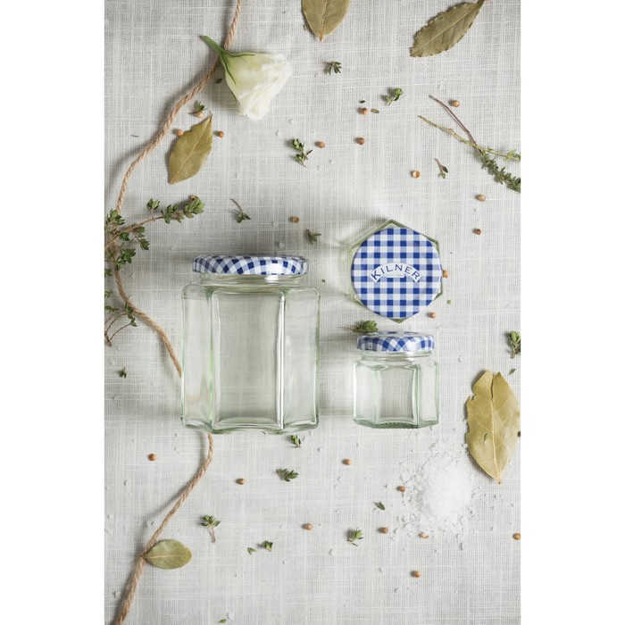Гранёная банка с крышкой Kilner Twist Top, 110 мл