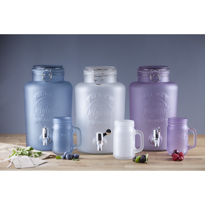 Диспенсер для напитков Kilner, 5 л, сиреневый