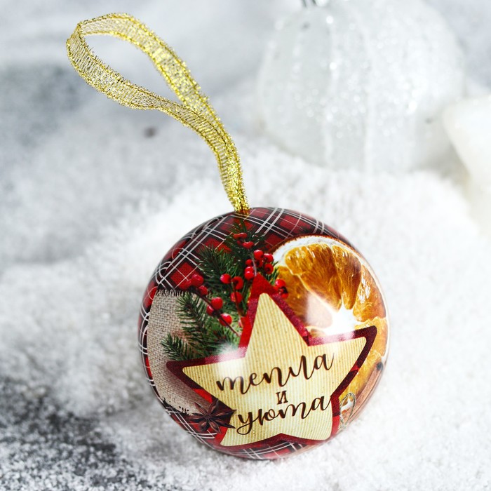 Чай в жестяном шаре 20 гр. "Семейного счастья" с лимоном и мятой