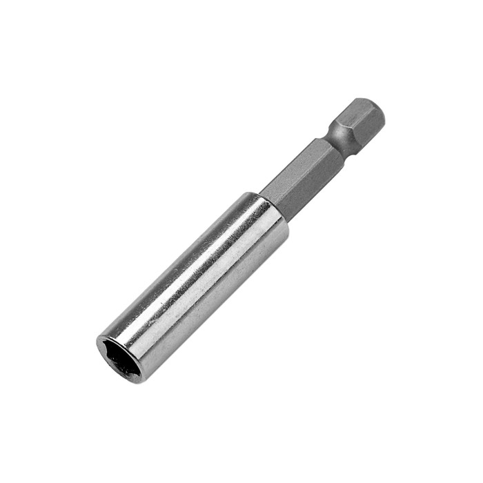 УЦЕНКА Адаптер для бит FIT, магнитный фиксатор, цельнометаллический, CrV сталь, 60 мм