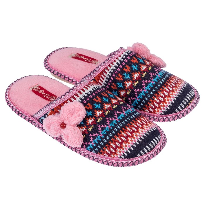 Туфли комнатные женские арт. HL 8143 (розовый) (р. 37)