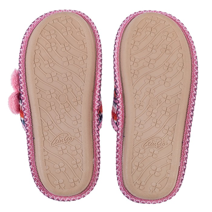 Туфли комнатные женские арт. HL 8143 (розовый) (р. 37)