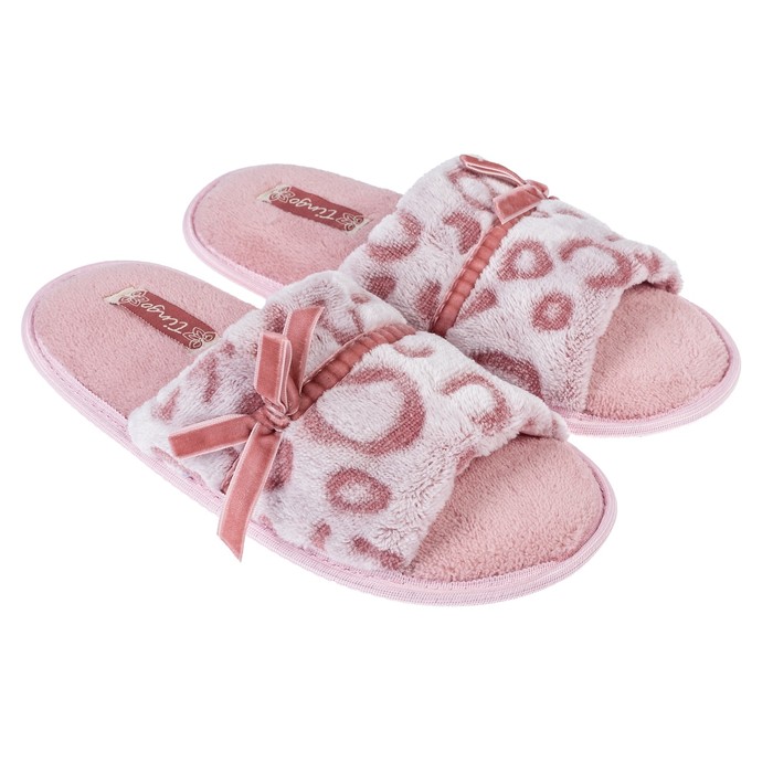 Туфли комнатные женские арт. HL 8144 (розовый) (р. 38)