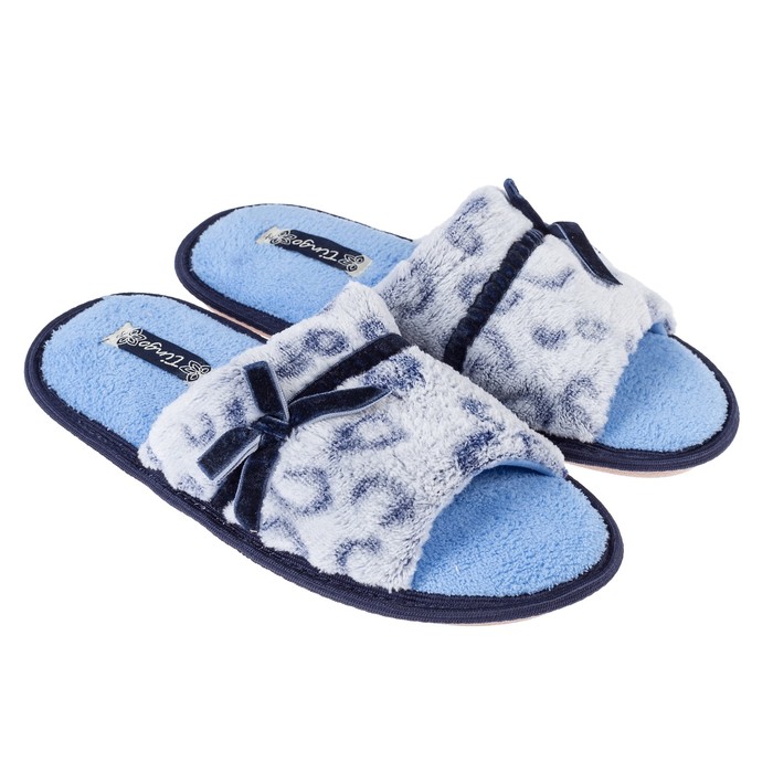 Туфли комнатные женские арт. HL 8144 (Синий) (р. 41)