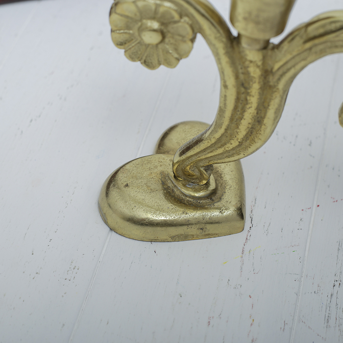 Подсвечник "Цветы счастья" на 1 свечу 8х16х15 см