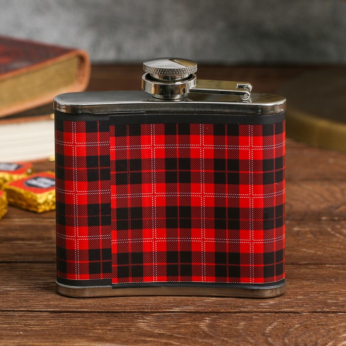 Подарочный набор "Лучший папа", фляжка 150 мл, пуэр 30 гр