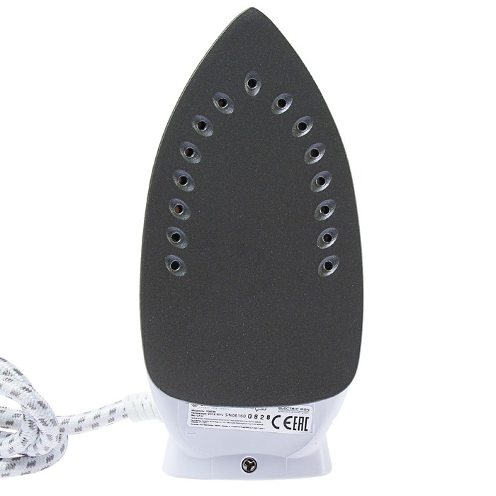 Утюг Endever Odyssey 710, 1000 Вт, дорожный, тефлоновое покрытие, голубой