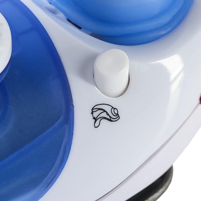 Утюг Endever Odyssey 710, 1000 Вт, дорожный, тефлоновое покрытие, голубой