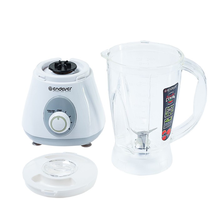 Блендер Endever Sigma-015, 800 Вт, 1.5 л, 5 режимов, белый