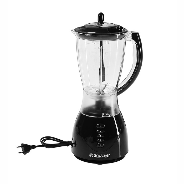 Блендер Endever Sigma-018, 450 Вт, 1.5 л, 3 скорости, черный