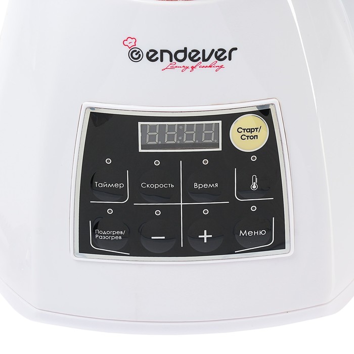 Блендер Endever Skyline BS-90, 1200 Вт, 1.7 л, 5 скоростей, белый