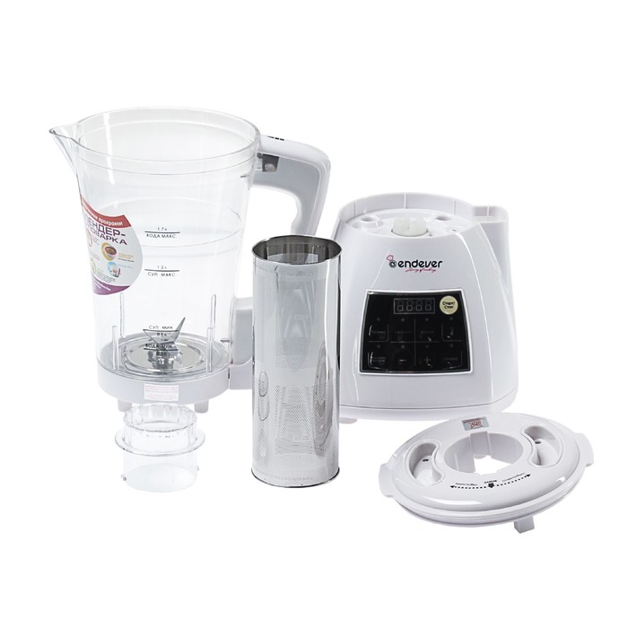 Блендер Endever Skyline BS-90, 1200 Вт, 1.7 л, 5 скоростей, белый