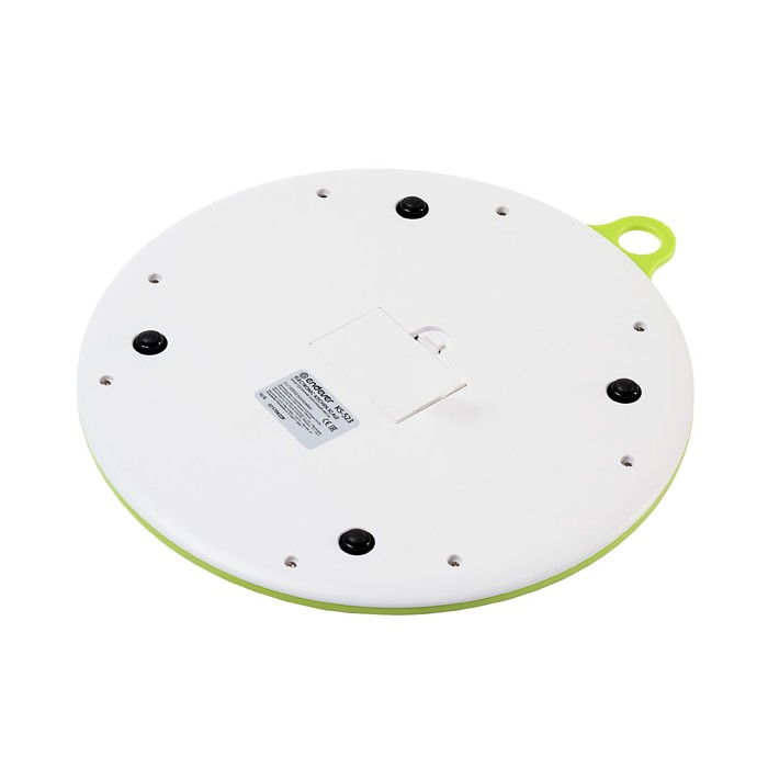 Весы кухонные Endever KS-523, электронные, до 5 кг, зеленые