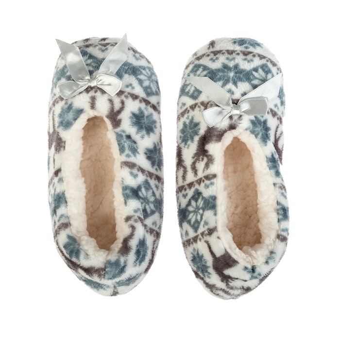 Тапочки женские арт. A-0015 (серый) (р. 35/38)