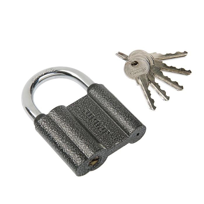 Замок навесной "АЛЛЮР" ВС1Ч-470, дужка d=10 мм, 5 ключей