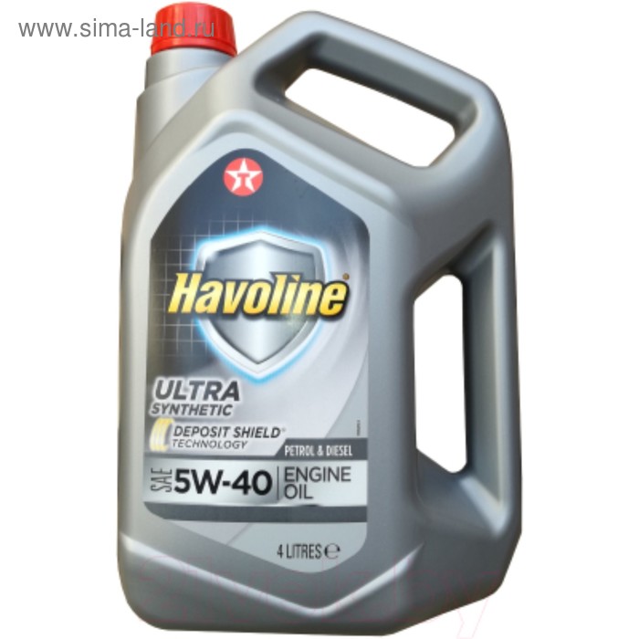 фото Масло моторное, havoline ultra 5w40, 4 л texaco