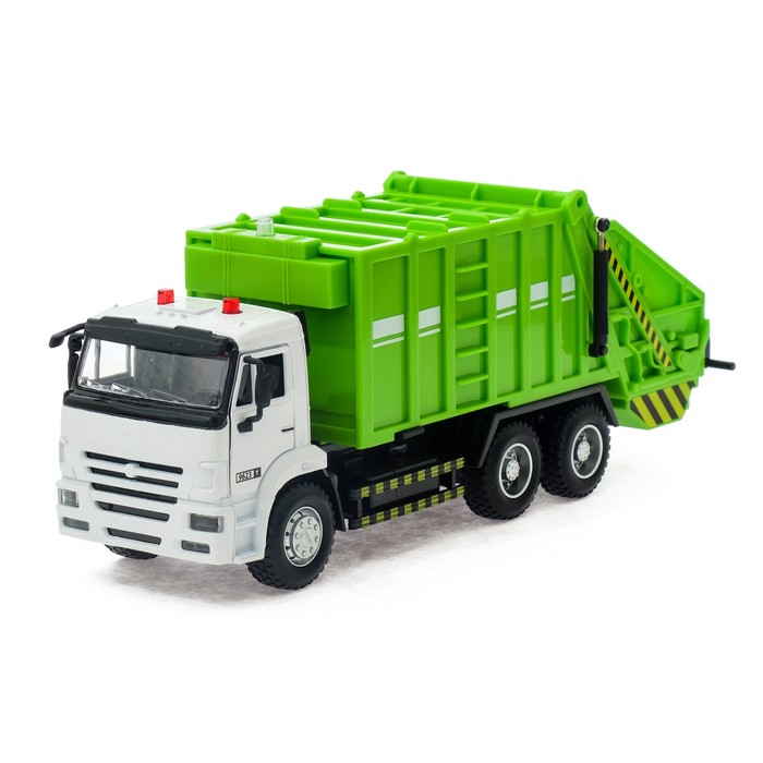 Машина "Чистый город", свет и звук, инерция