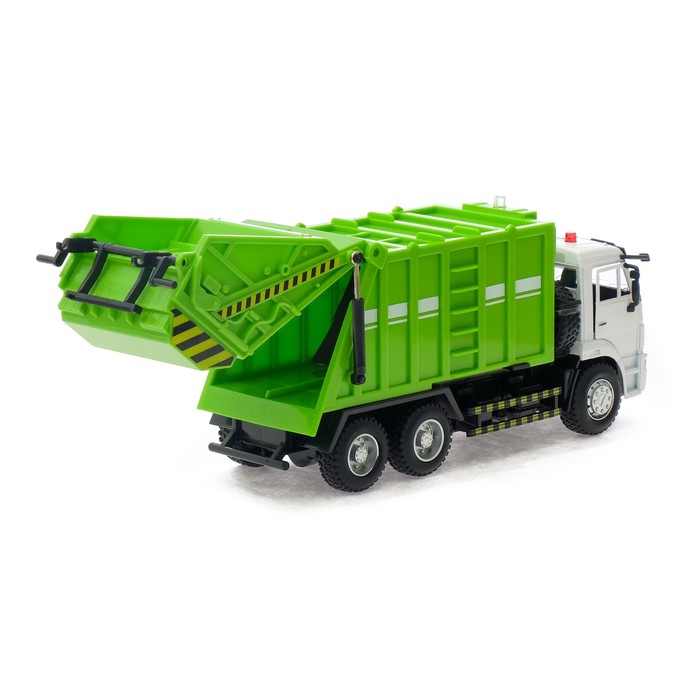 Машина "Чистый город", свет и звук, инерция