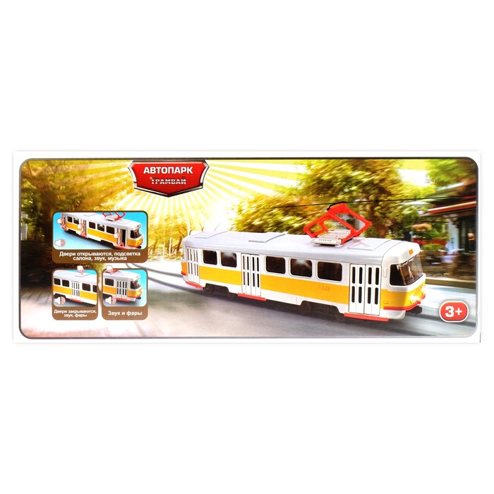 Трамвай "Город", масштаб 1:54