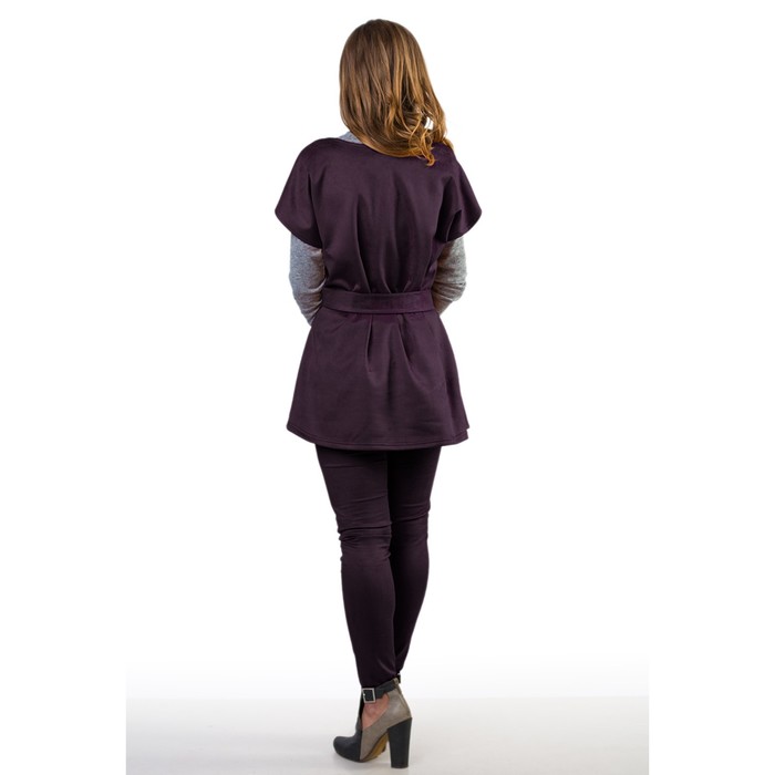 Туника женская, размер 48, цвет фиолетовый