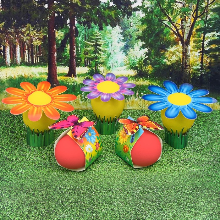 Пасхальный набор для украшения яиц "Солнечная лужайка"