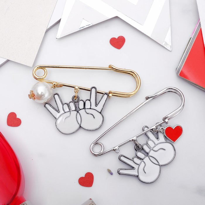 Булавка "Виктори", цвет МИКС