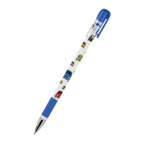 

Ручка шариковая MagicWrite "Яркие машинки", узел 0.5 мм, стержень синий