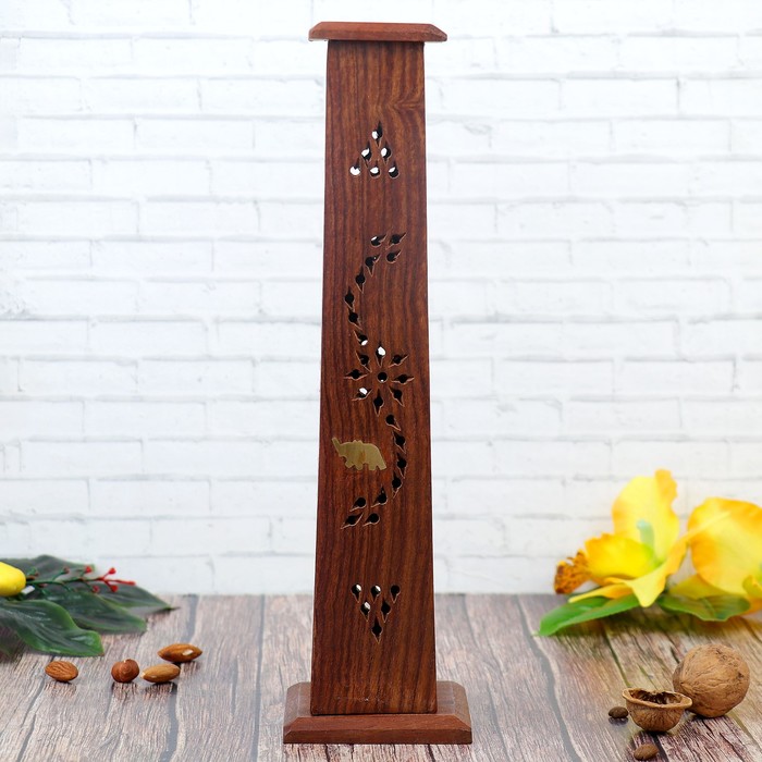 Подставка под благовония "Башня" 7,5х7,5х30 см