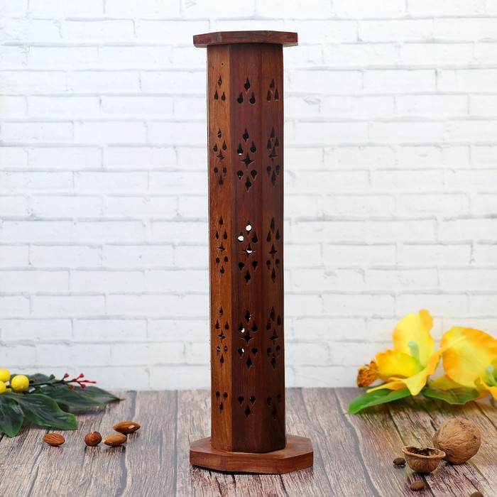 Подставка под благовония "Статуя" 8,5х8,5х30 см