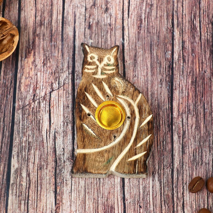 Подставка под благовния "Животные" 10х7х1 см МИКС