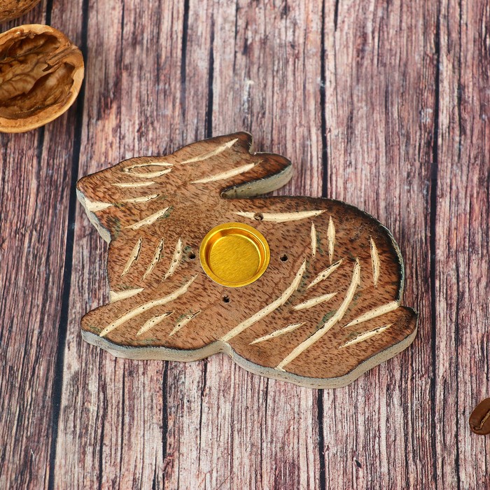 Подставка под благовния "Животные" 10х7х1 см МИКС