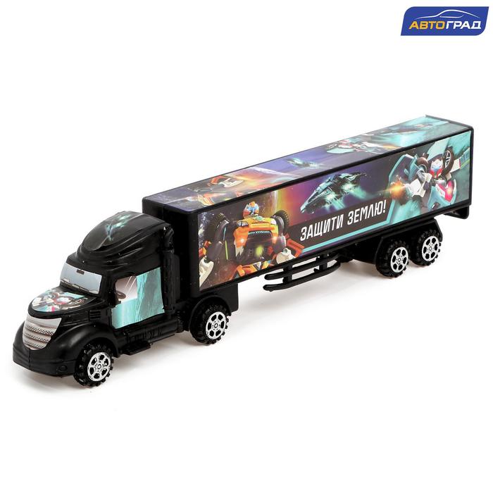 Грузовик инерционный &quot;Защити землю&quot;, МИКС