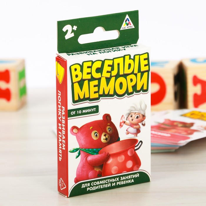 Игра развивающая на логику "Веселое мемори"