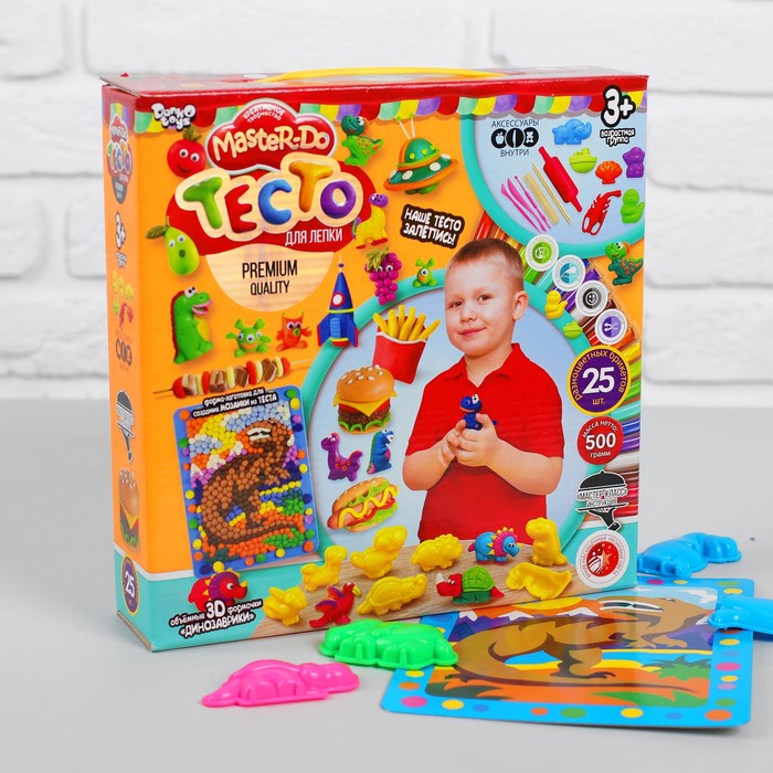 Тесто для лепки» серия «MASTER DO» коробка 25 цветов TMD-05-01