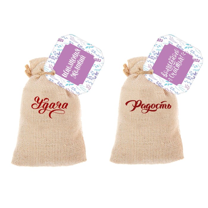 Аромасаше и мыло в форме розочки "Приятных моментов"