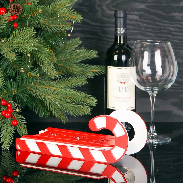 Подарочная коробка "Салазки", 11,5 х 11,5 х 9,5 см