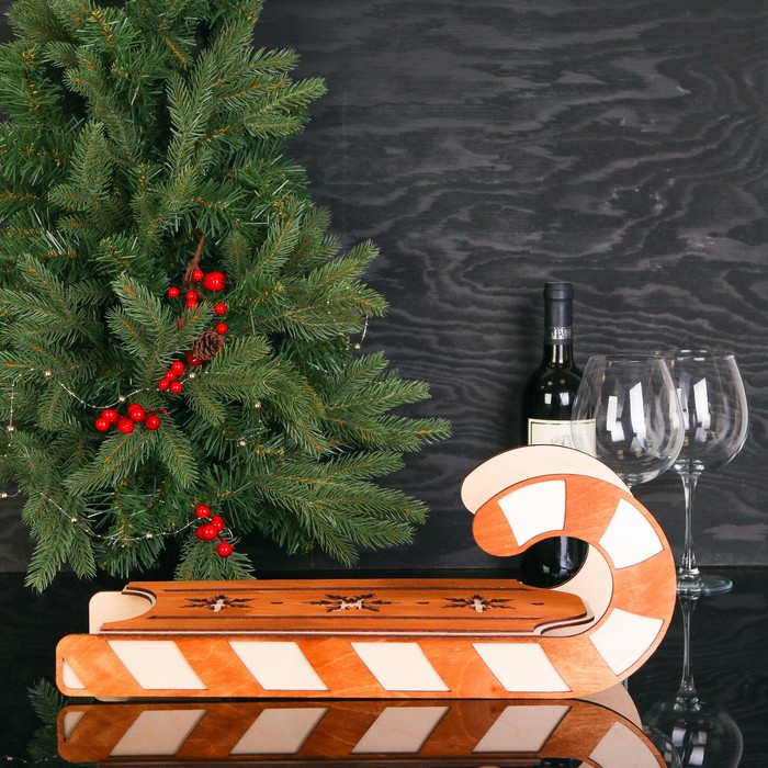 Подарочная коробка "Салазки", 47 х 20 х 17 см