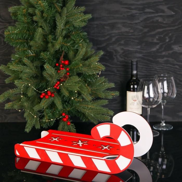 Подарочная коробка "Салазки", 47 х 20 х 17 см