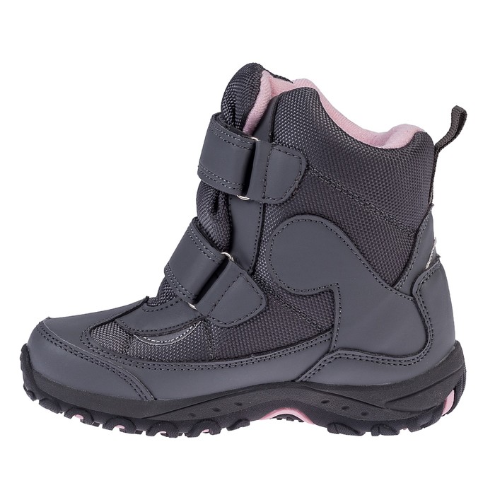 Сапоги детские для девочки арт. 205379 (серый/розовый) (р. 29)