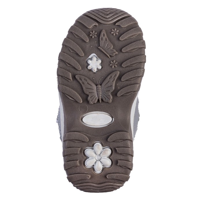 Сапоги детские для девочки арт. 205467 (белый/ серебряный) (р. 28)