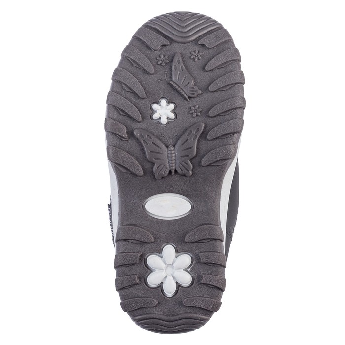 Сапоги детские для девочки арт. 205481 (белый/ серый) (р. 33)