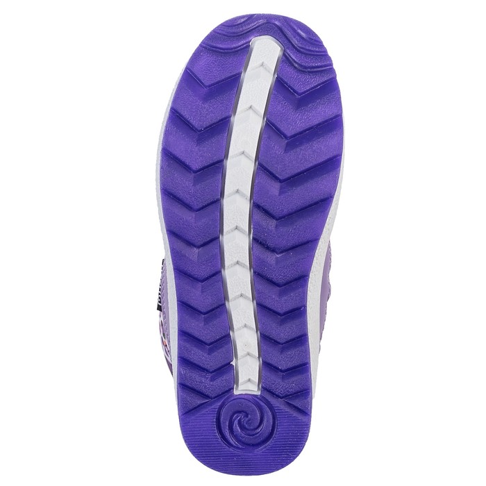 Сапоги детские для девочки арт. 205495 (белый/ сиреневый) (р. 32)