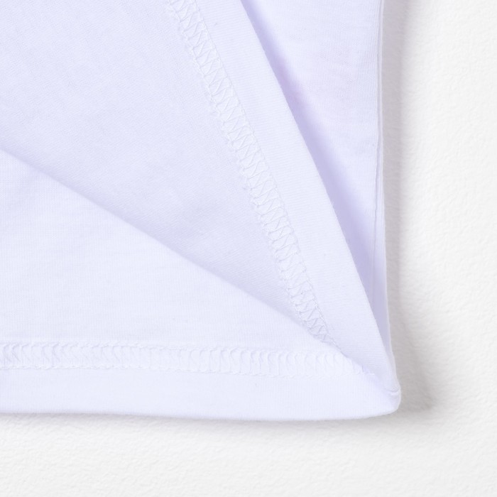 Футболка для мальчика, цвет белый, рост 98-104 см (28)