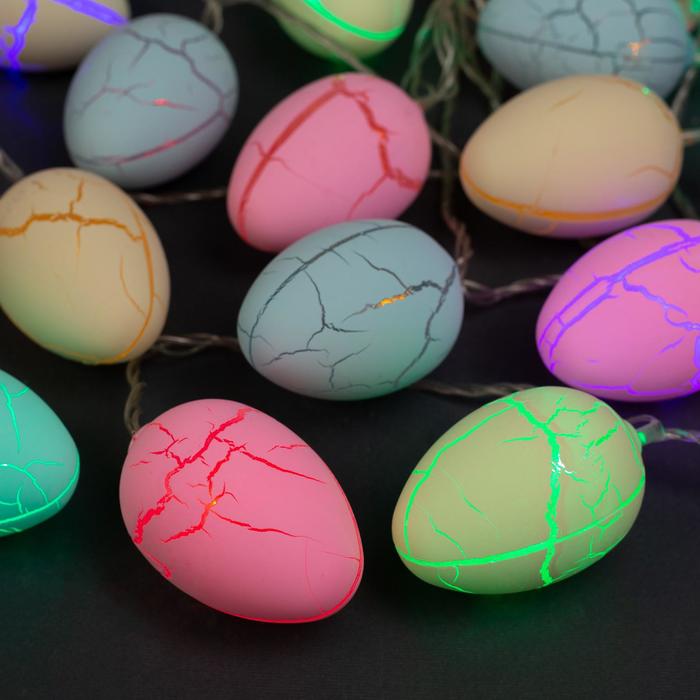 НИТЬ, 4м. с насад. “Фонарики 2”, Н.С. LED-20-220V, 8 режимов, МУЛЬТИ