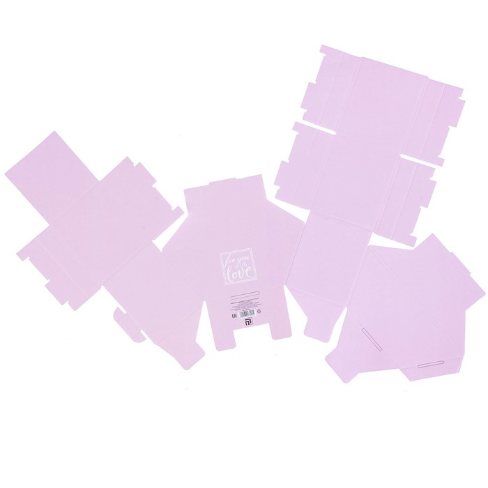 Коробка-сота для цветов «С любовью», 23 х 20 см